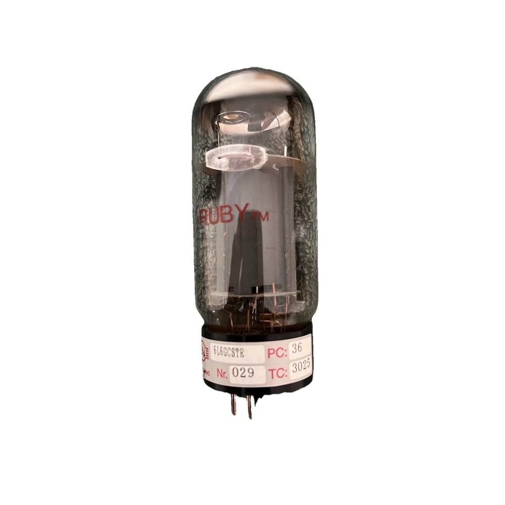Ruby Tubes 6L6GCSTR Power Vacuum Tube Tested